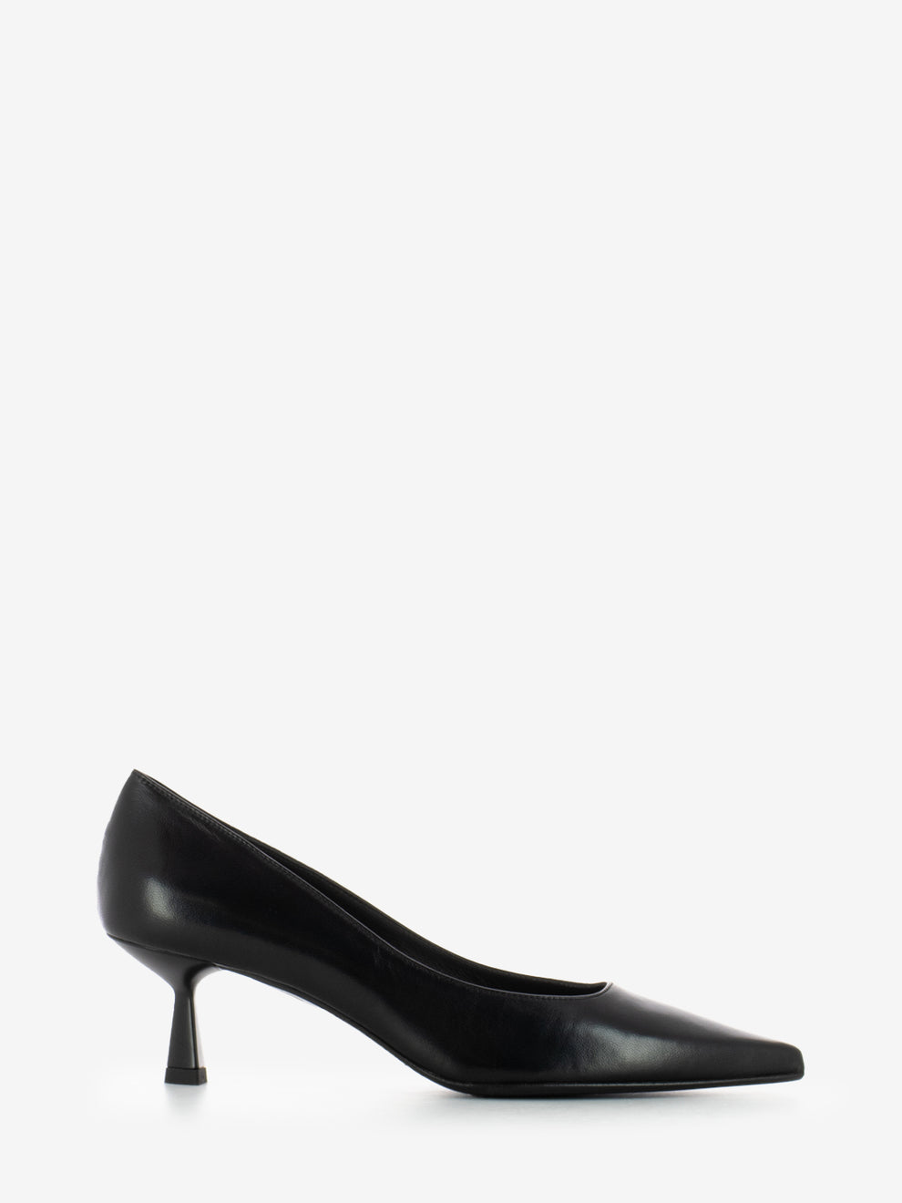 Décolleté in nappa nero