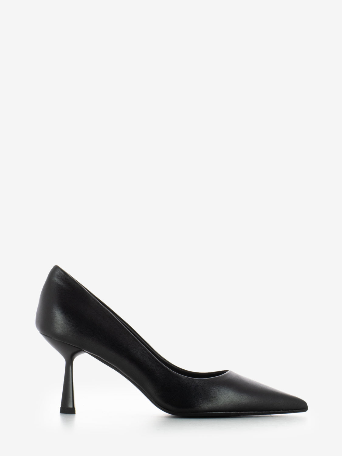 Décolleté in nappa nero
