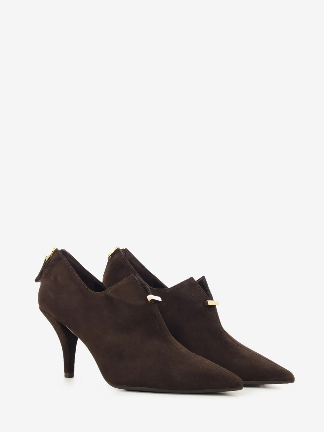 COURT SHOE H.70 SUEDE DARK BROWN 3344-LIAC_TDM