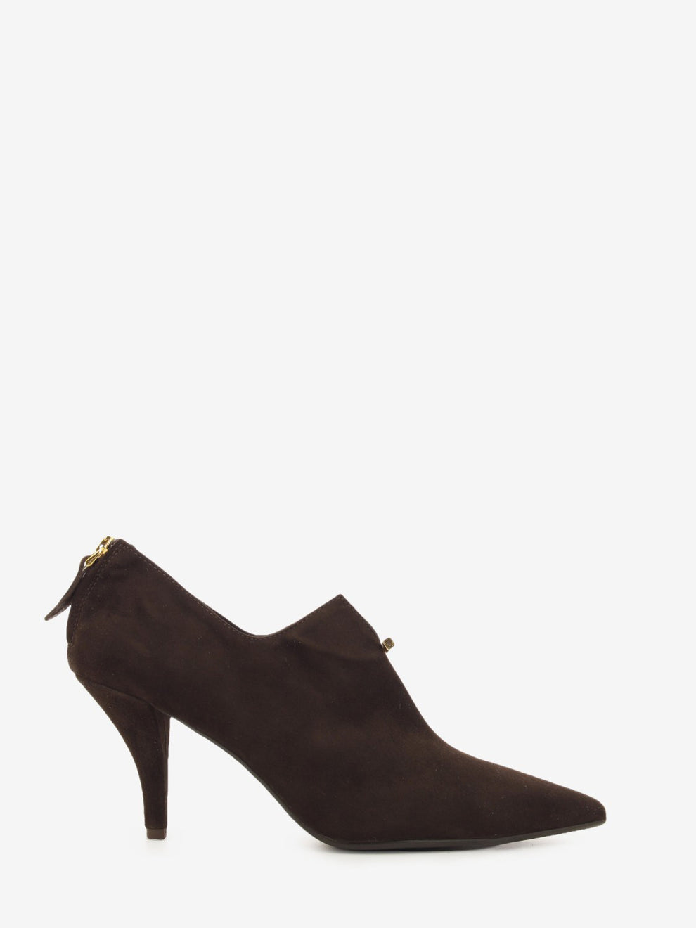 COURT SHOE H.70 SUEDE DARK BROWN 3344-LIAC_TDM