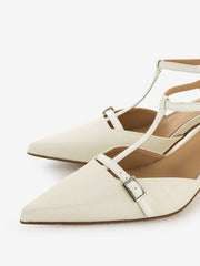 CHANTAL - Sandali avorio off white