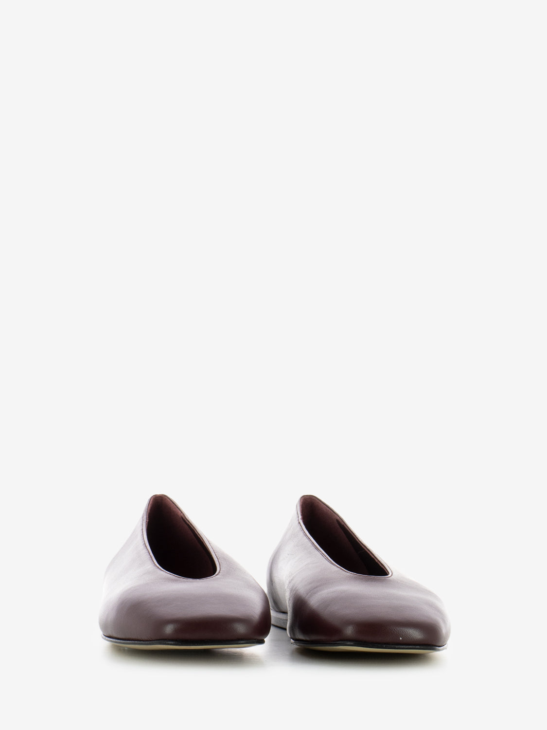 Ballerina Joy in pelle vinaccia