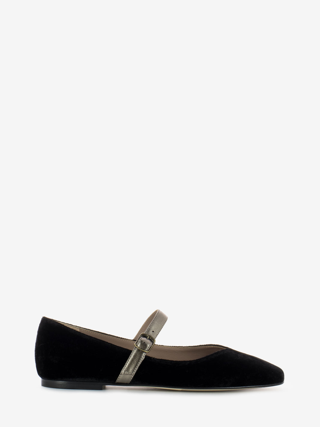Ballerina Nelda in velluto nero