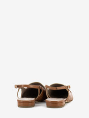 CHEVILLE - Slingback Fiammetta biscotto / latte