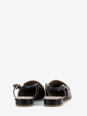 CHEVILLE - Slingback Fiammetta nero / bianco