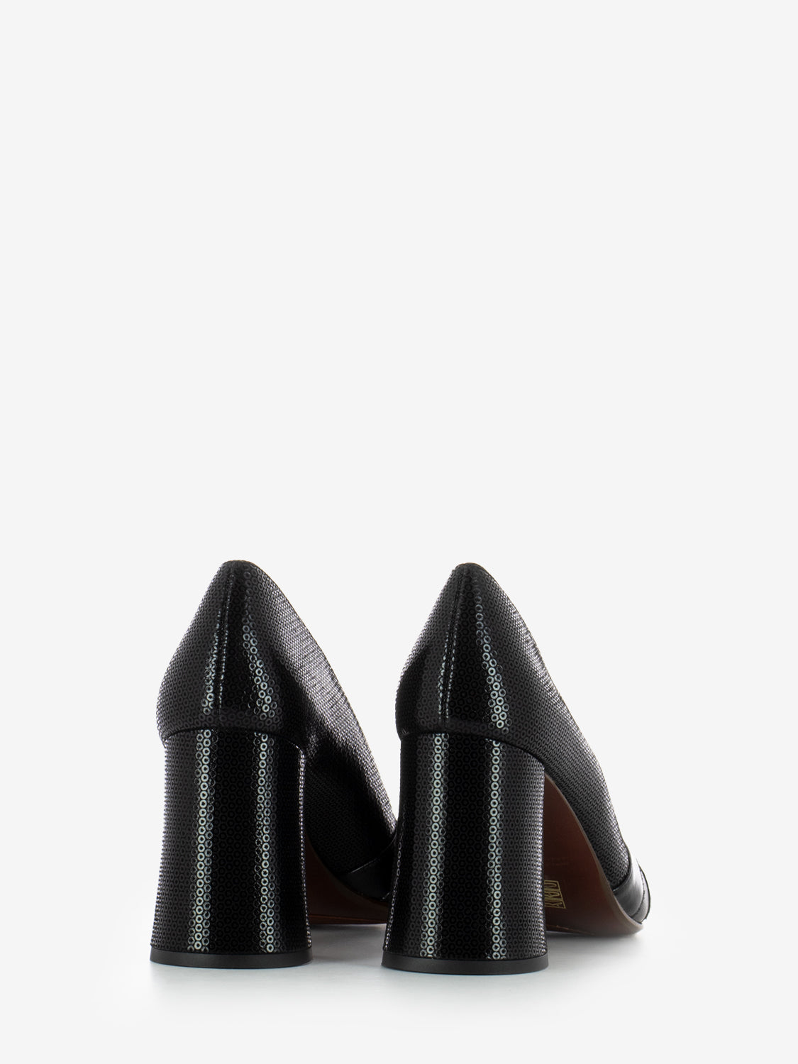 Décolleté Lozdoz con tacco largo nere