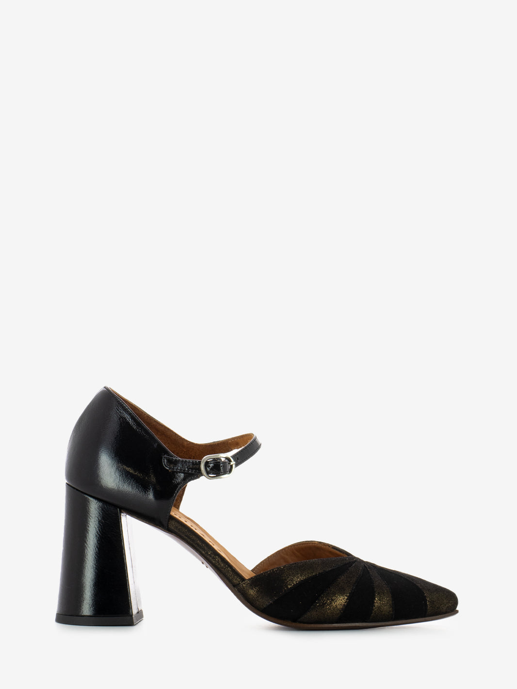 Decollete tango Lolay nero / bronzo