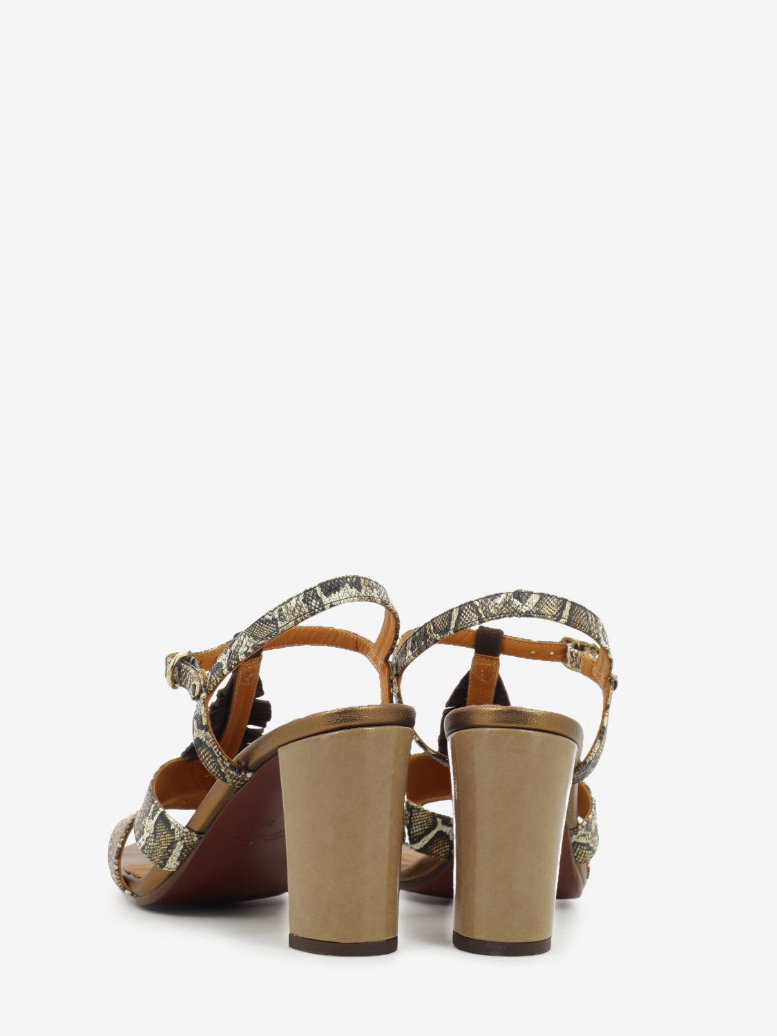 Balia python heel sandals