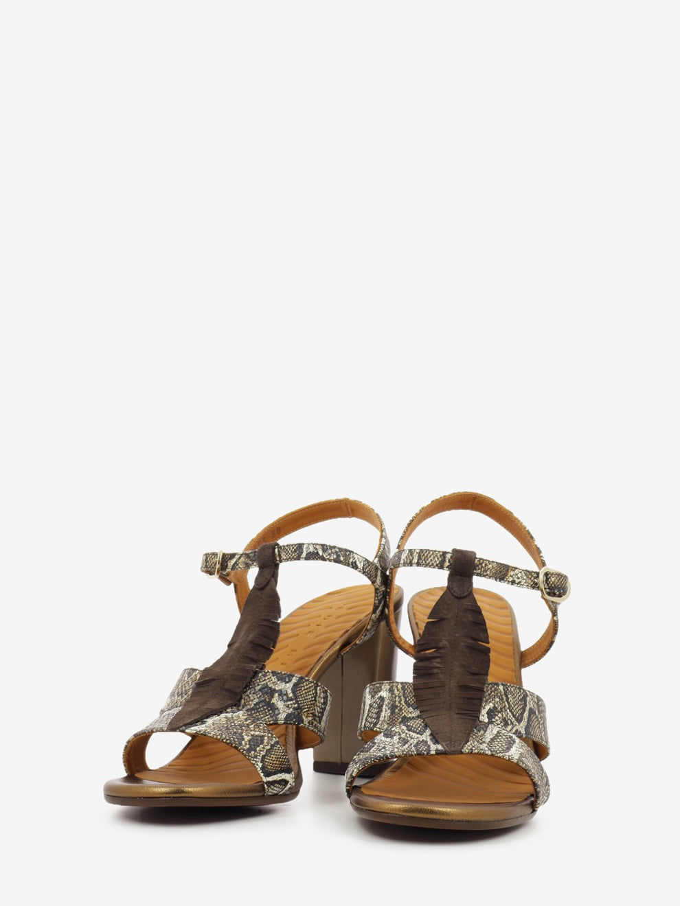 Balia python heel sandals