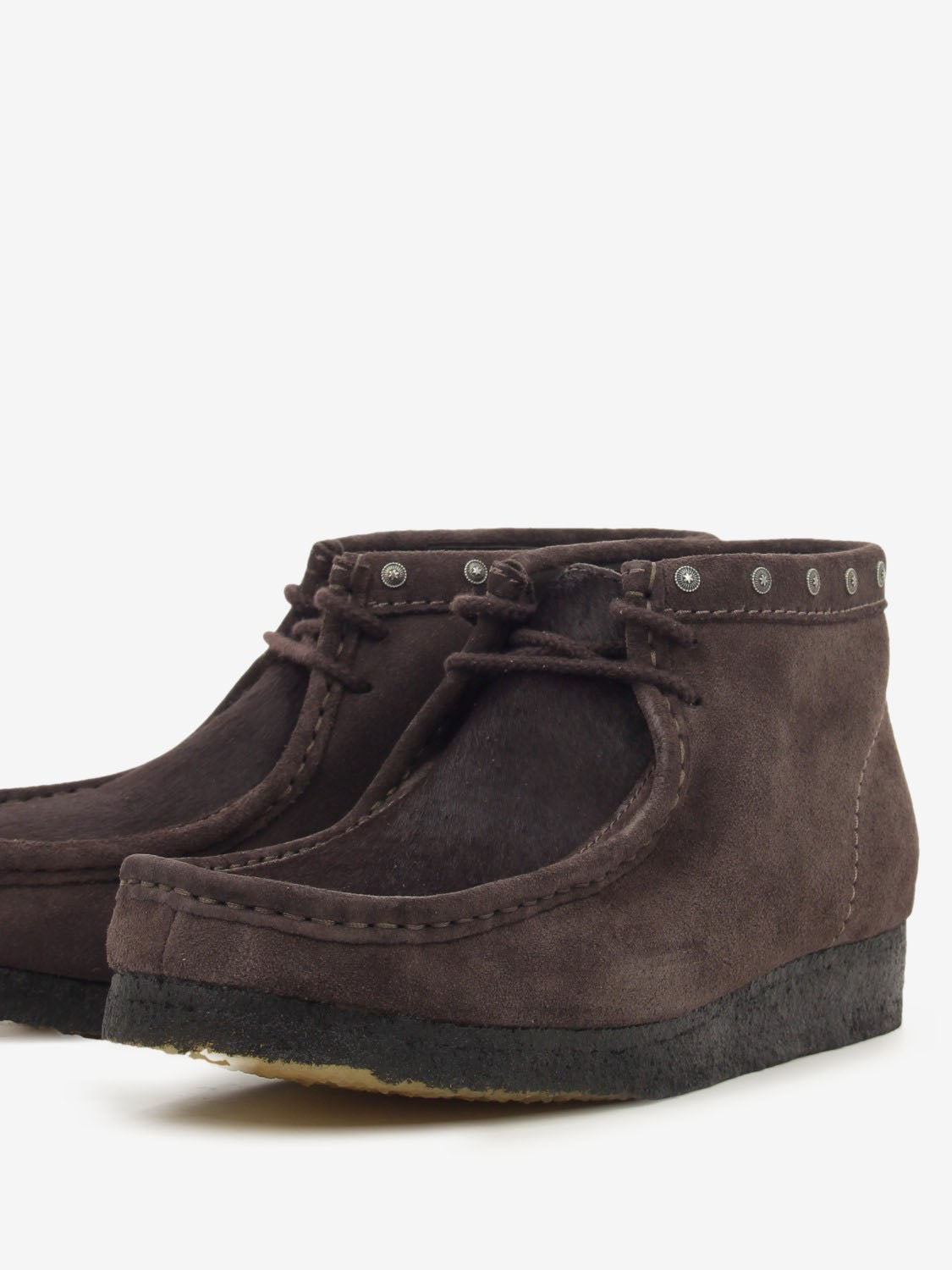 Brown suede Wallabee boot