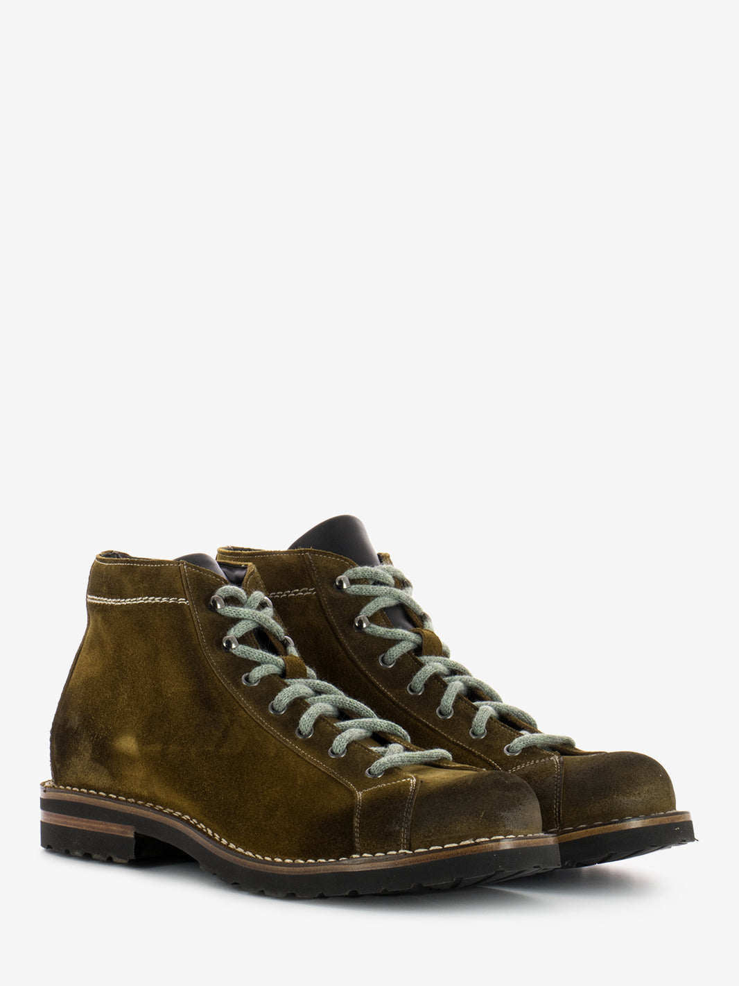 Suede curry boots