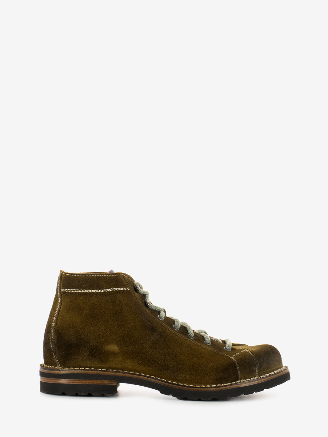 Suede curry boots