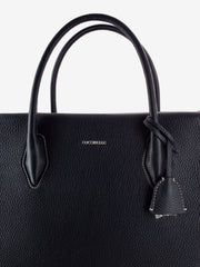 COCCINELLE - Borsa a mano in pelle martellata midnight blue