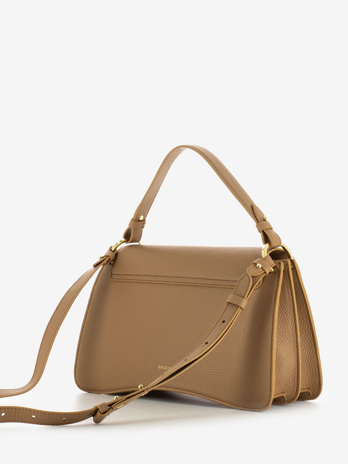 Borsa a mano in pelle martellata skin