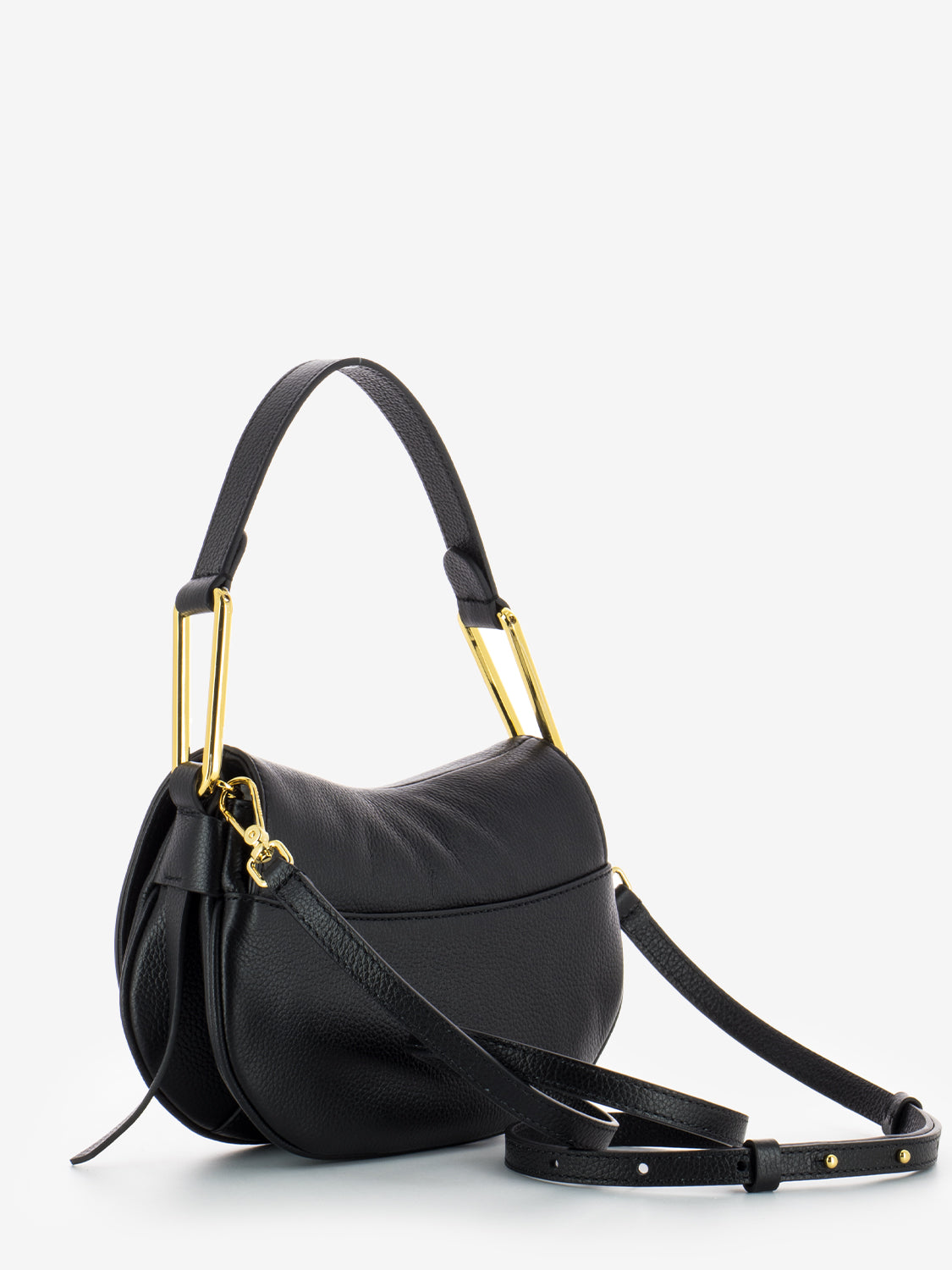 Borsa a mano Magie leather black