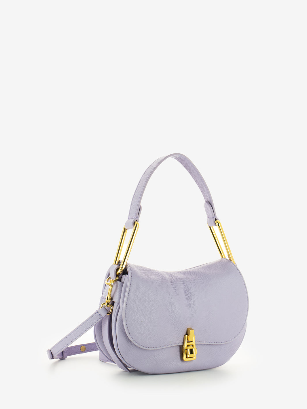 Borsa a mano Magie leather lavander