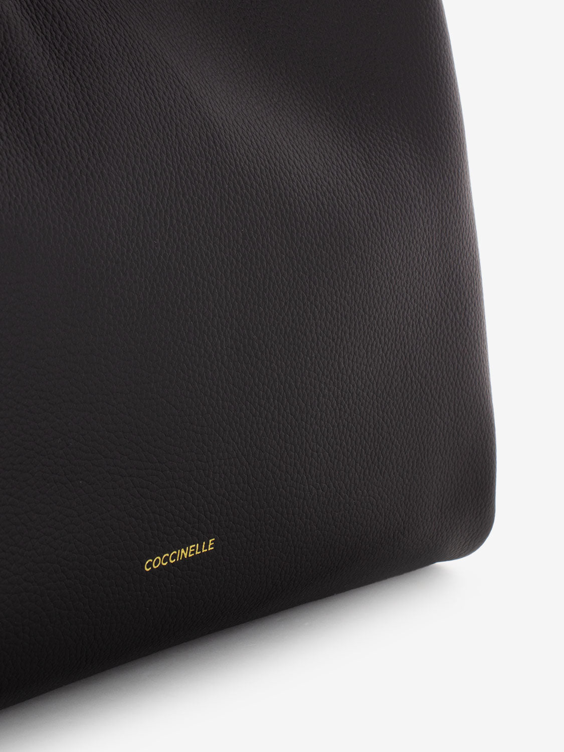 Borsa a spalla in pelle manico treccia noir