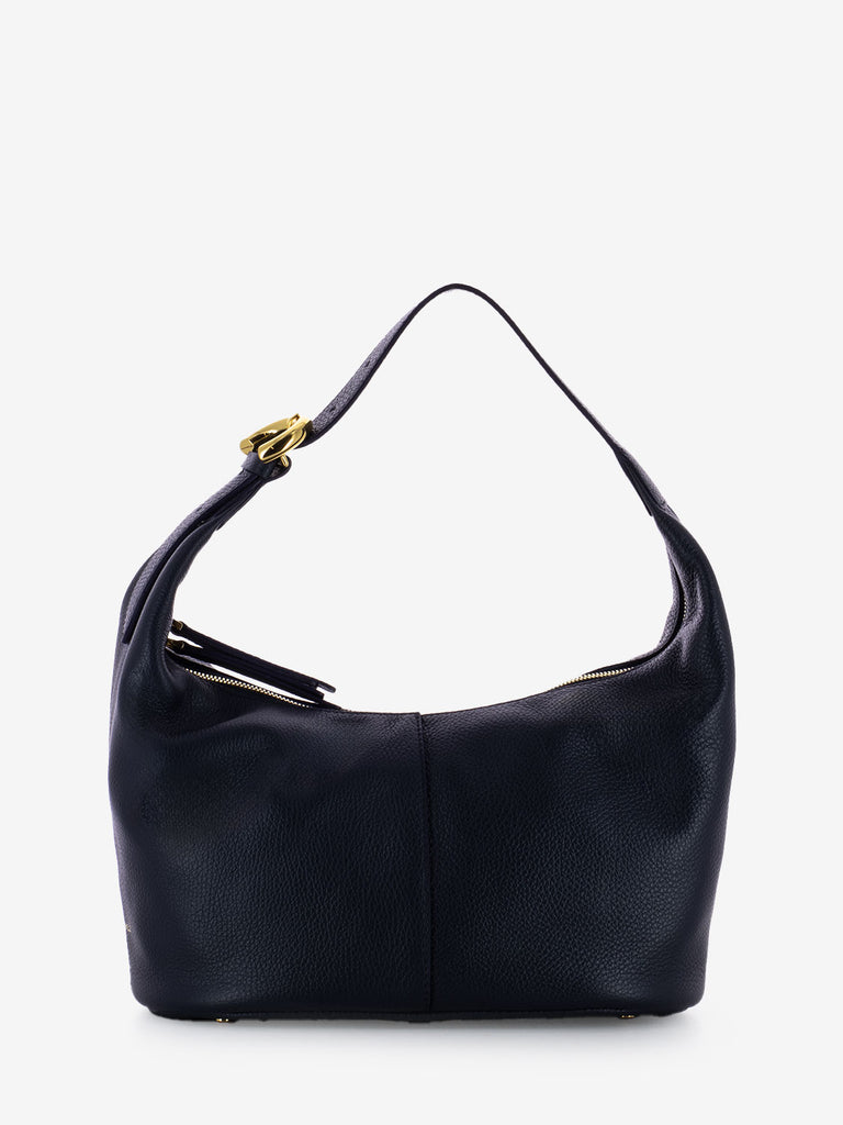 COCCINELLE - Borsa a spalla in pelle midnight blue