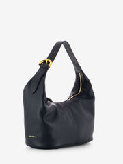 COCCINELLE - Borsa a spalla in pelle midnight blue