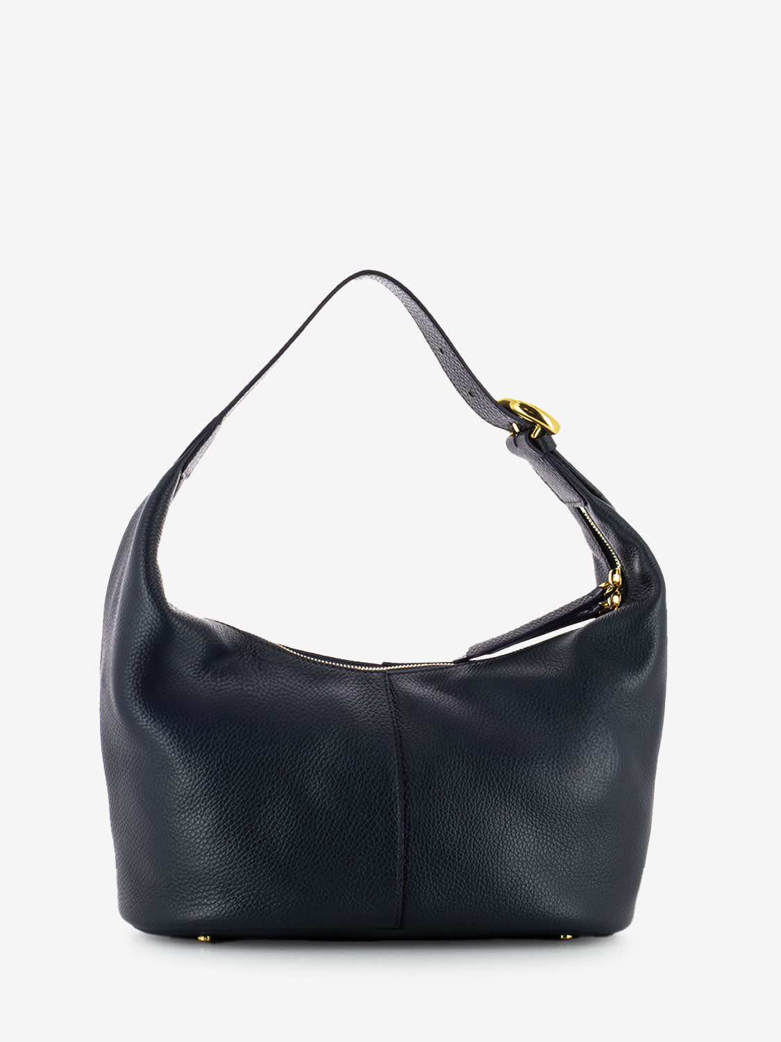 Borsa a spalla in pelle midnight blue