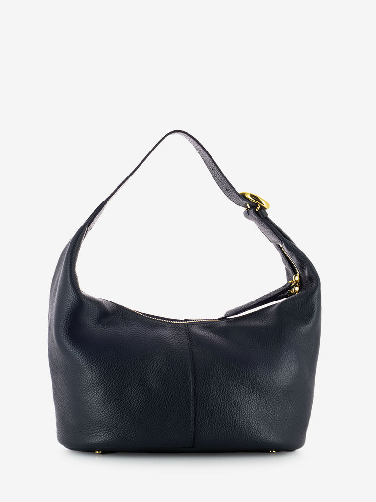 COCCINELLE - Borsa a spalla in pelle midnight blue