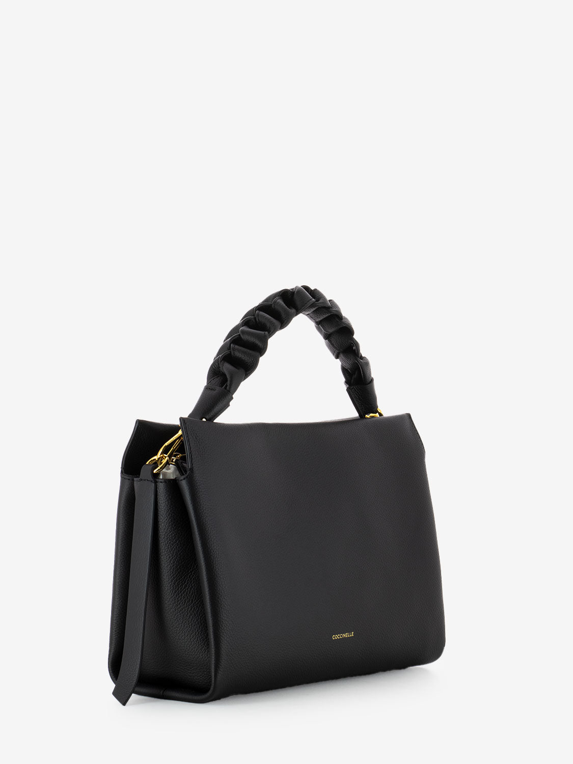 Borsa a spalla in pelle noir