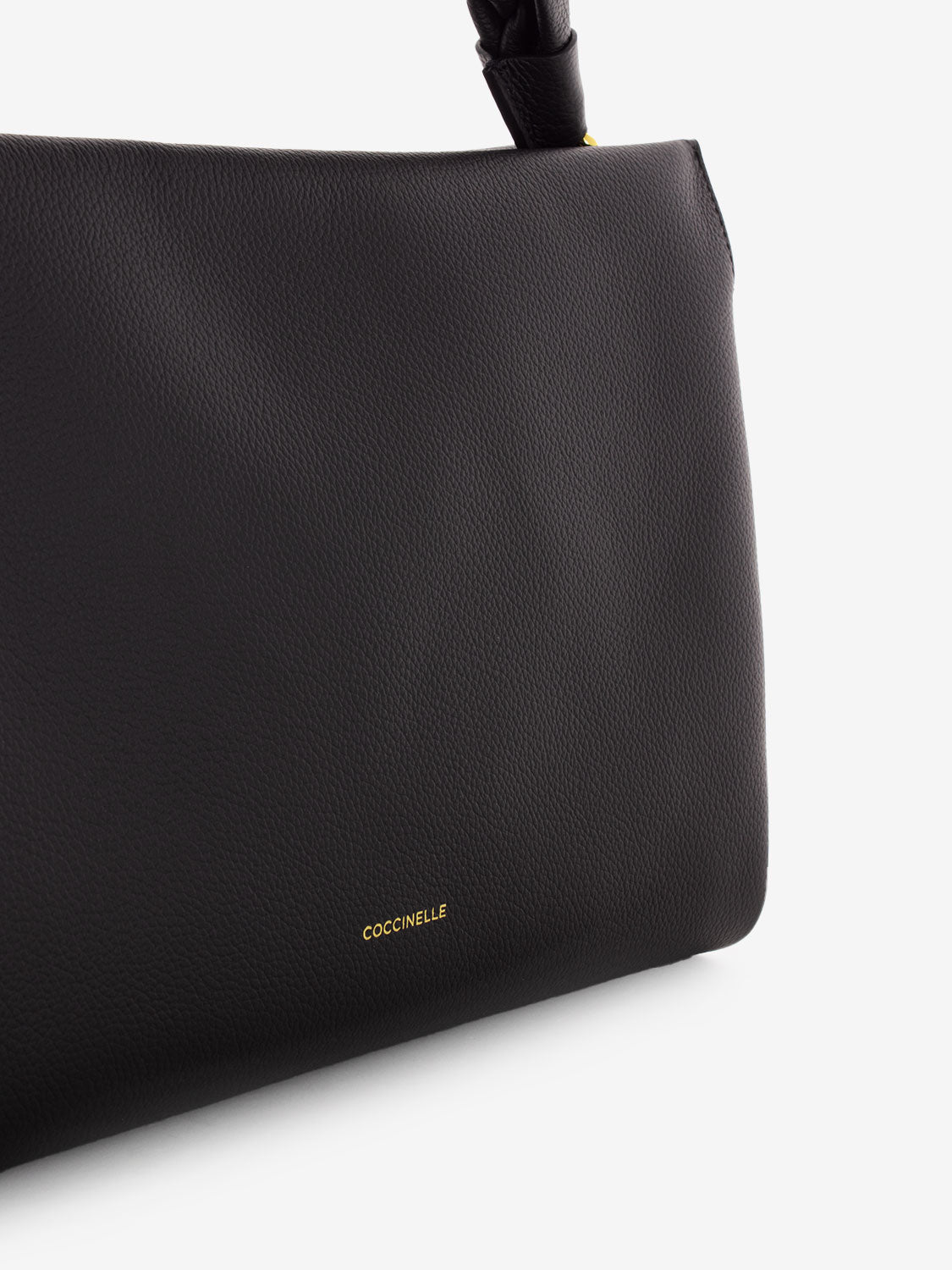 Borsa a spalla in pelle noir