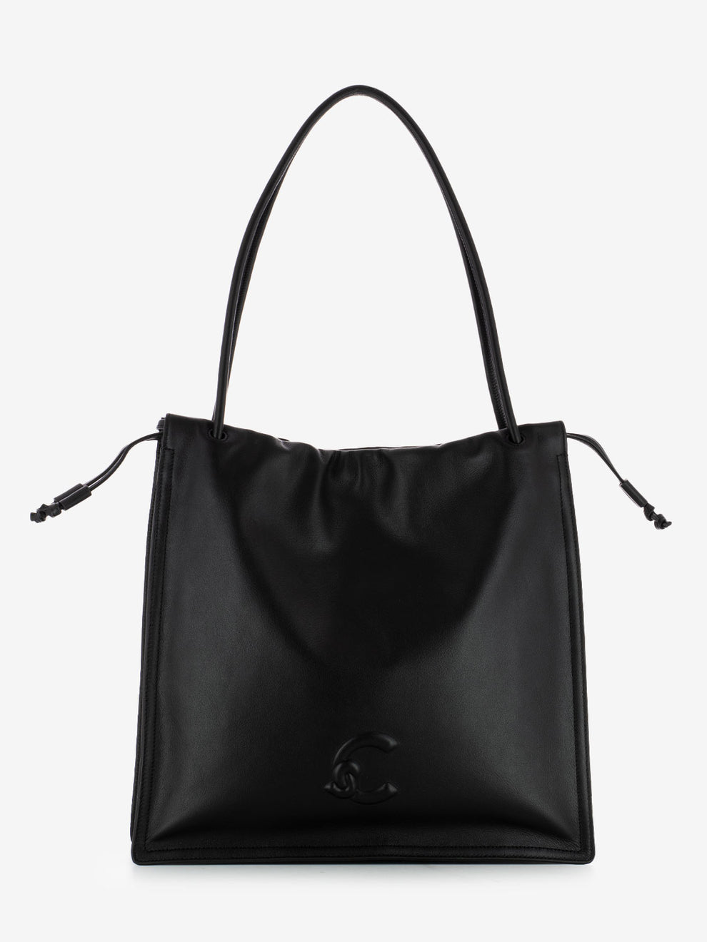 coccinelle black leather backpack Women's Logo modern functionality Handbag Wholesale Coccinelle Coccinelle Leather