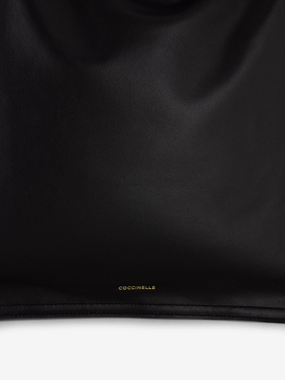 Borsa a spalla smooth leather noir