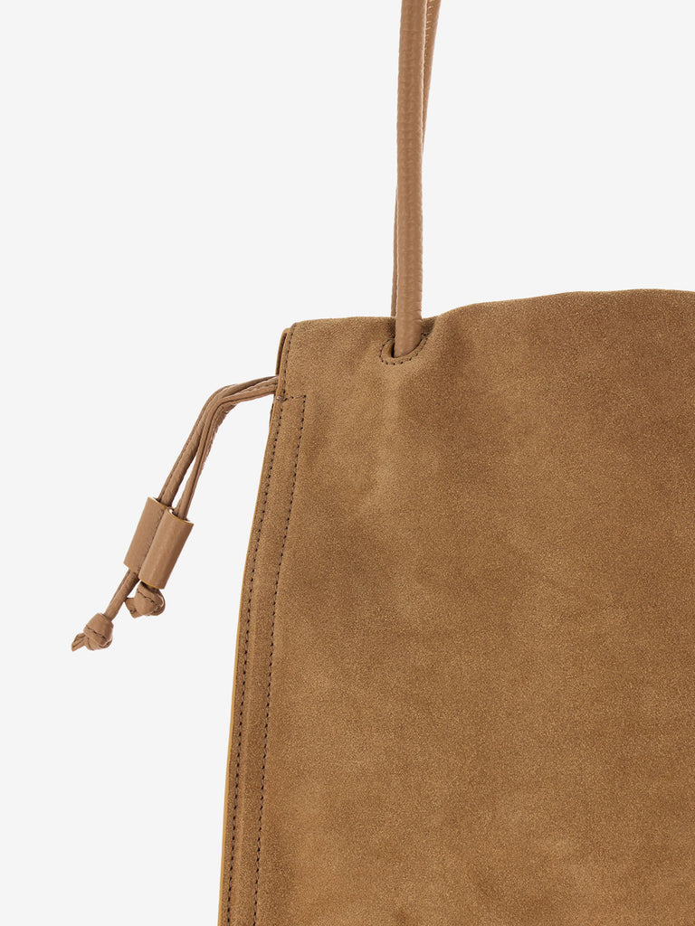 COCCINELLE - Borsa a spalla suede skin