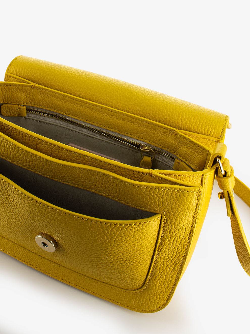 Borsa a tracolla in pelle soleado