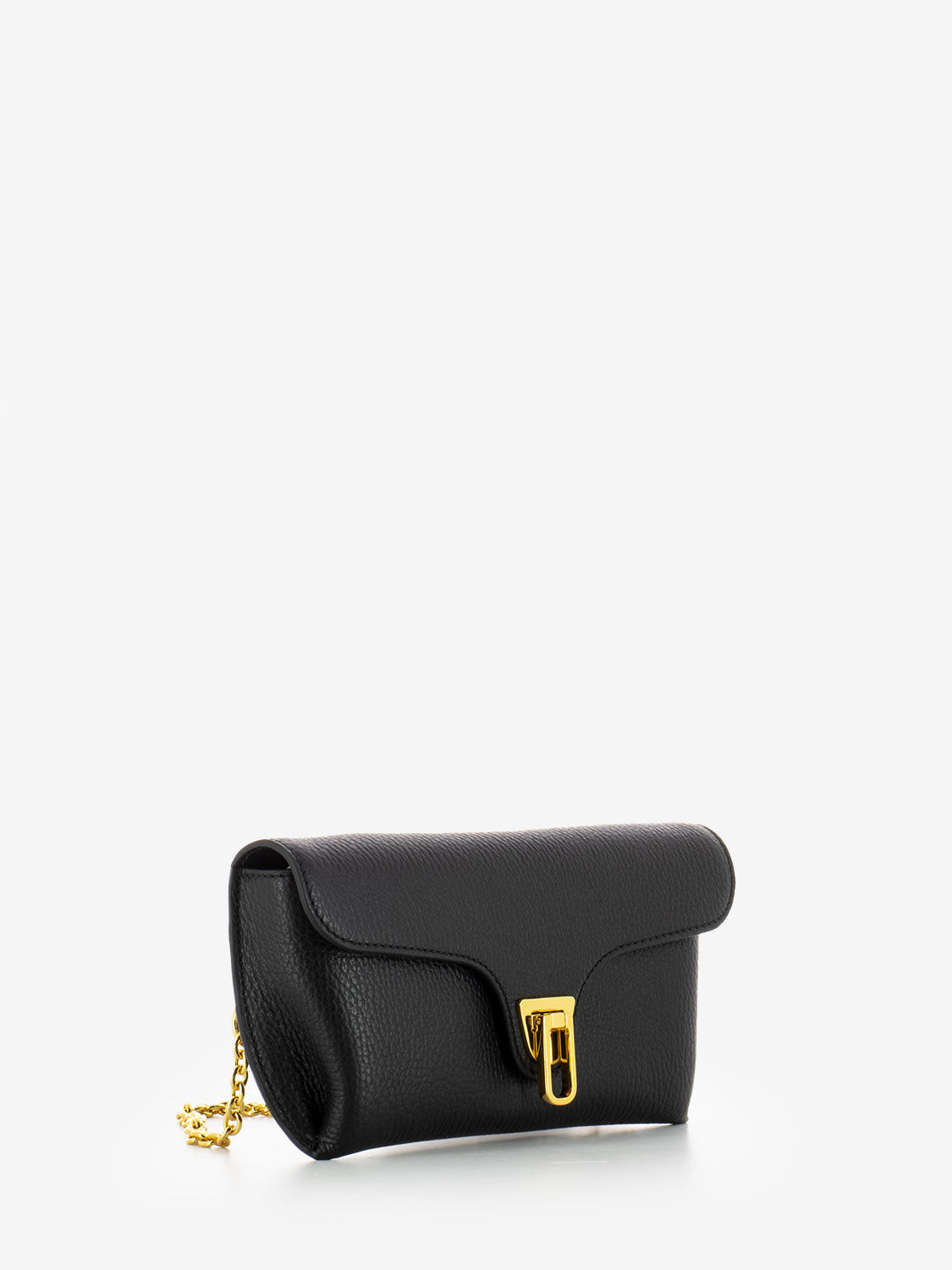 Borsa Beat Double in pelle nera