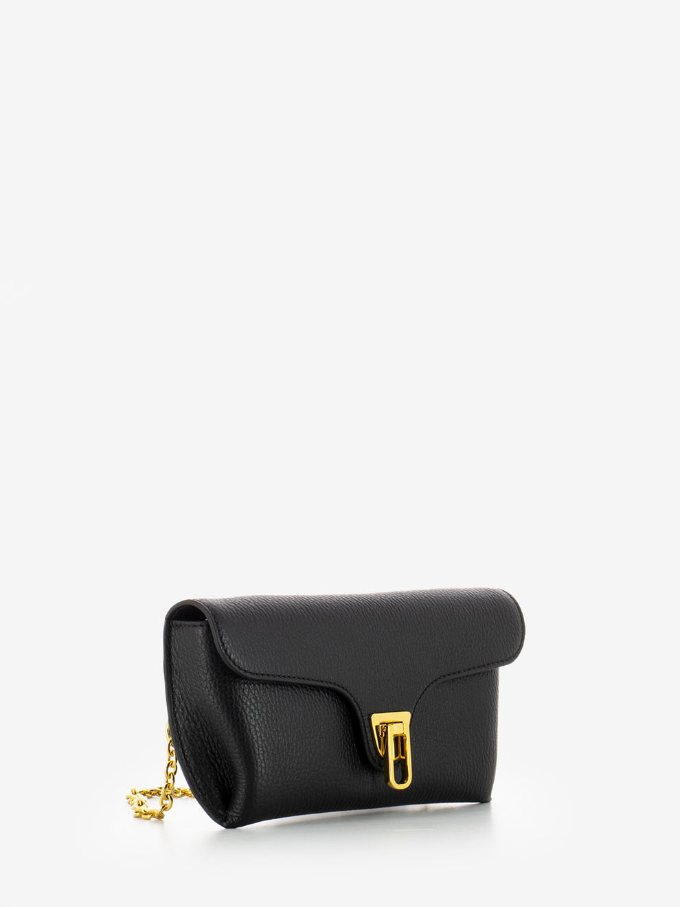 Borsa Beat Double in pelle nera