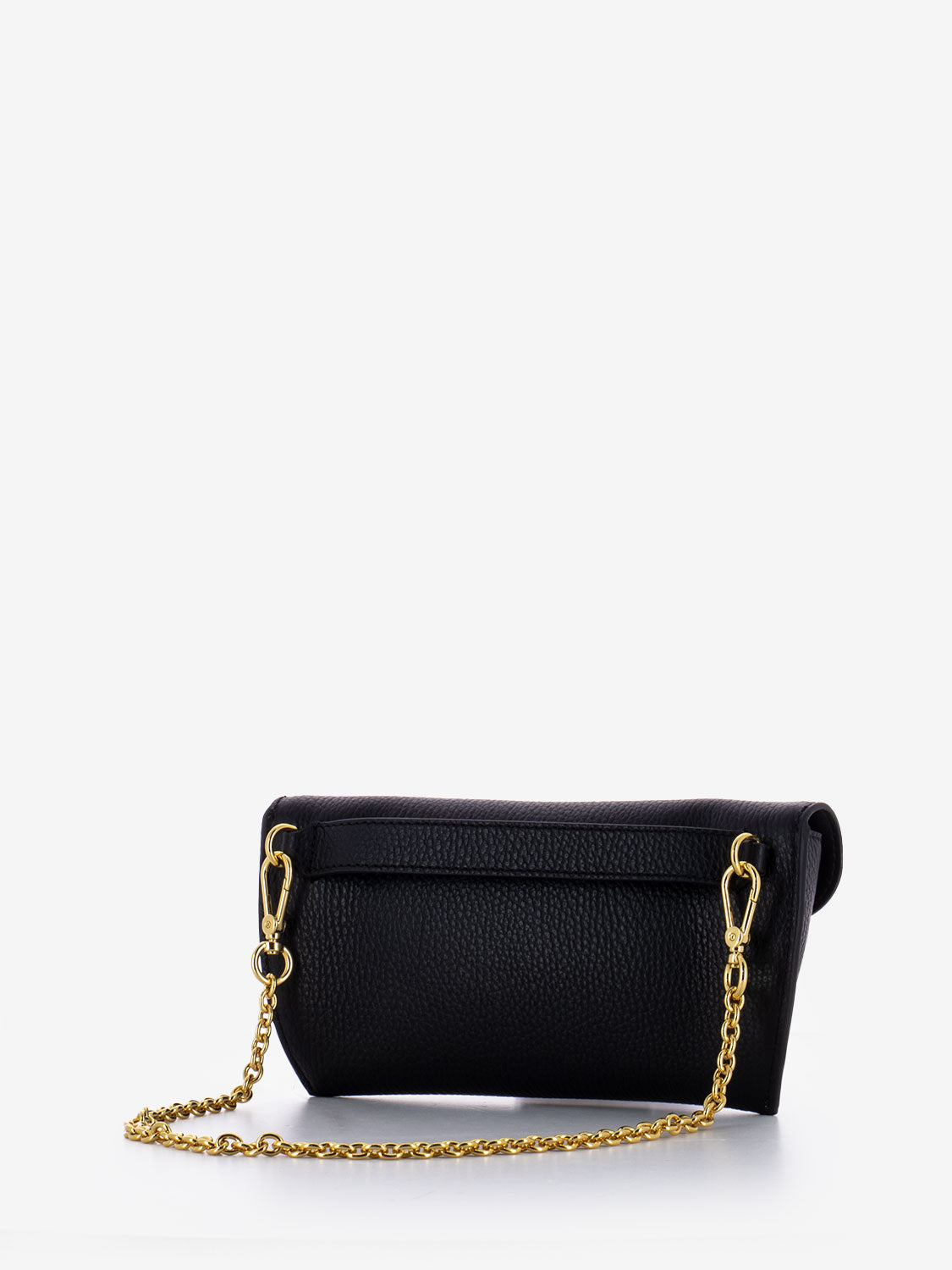 Borsa Beat Double in pelle nera