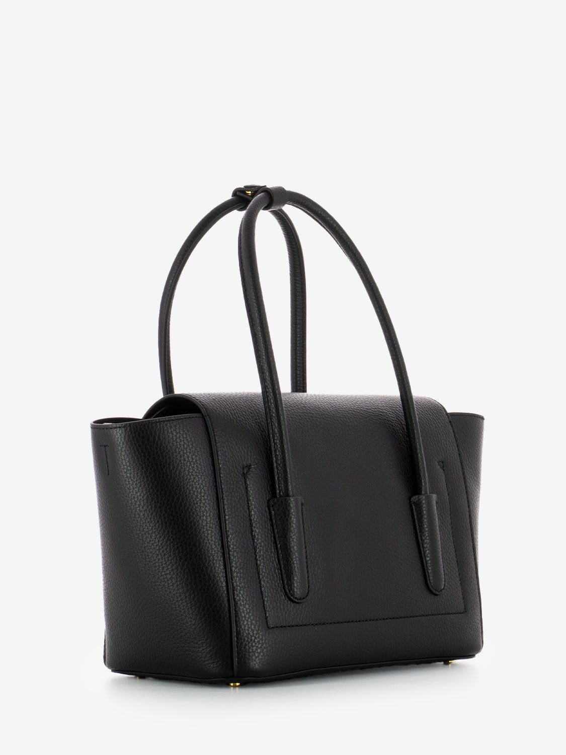 Borsa Beat Double in pelle nera
