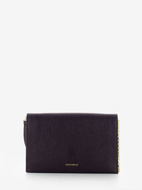 Plum mini shoulder bag