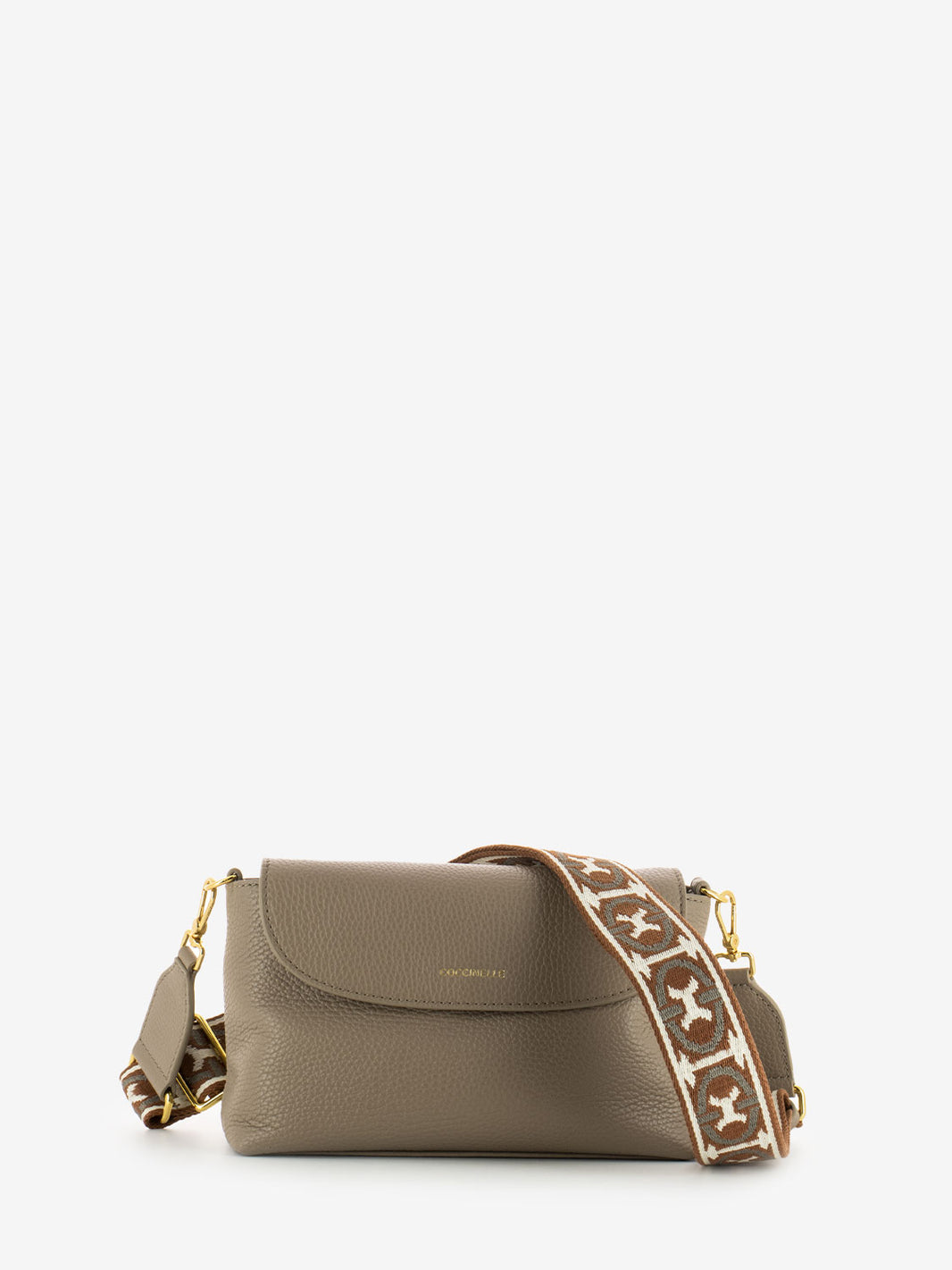 Borsa piccola a tracolla warm taupe