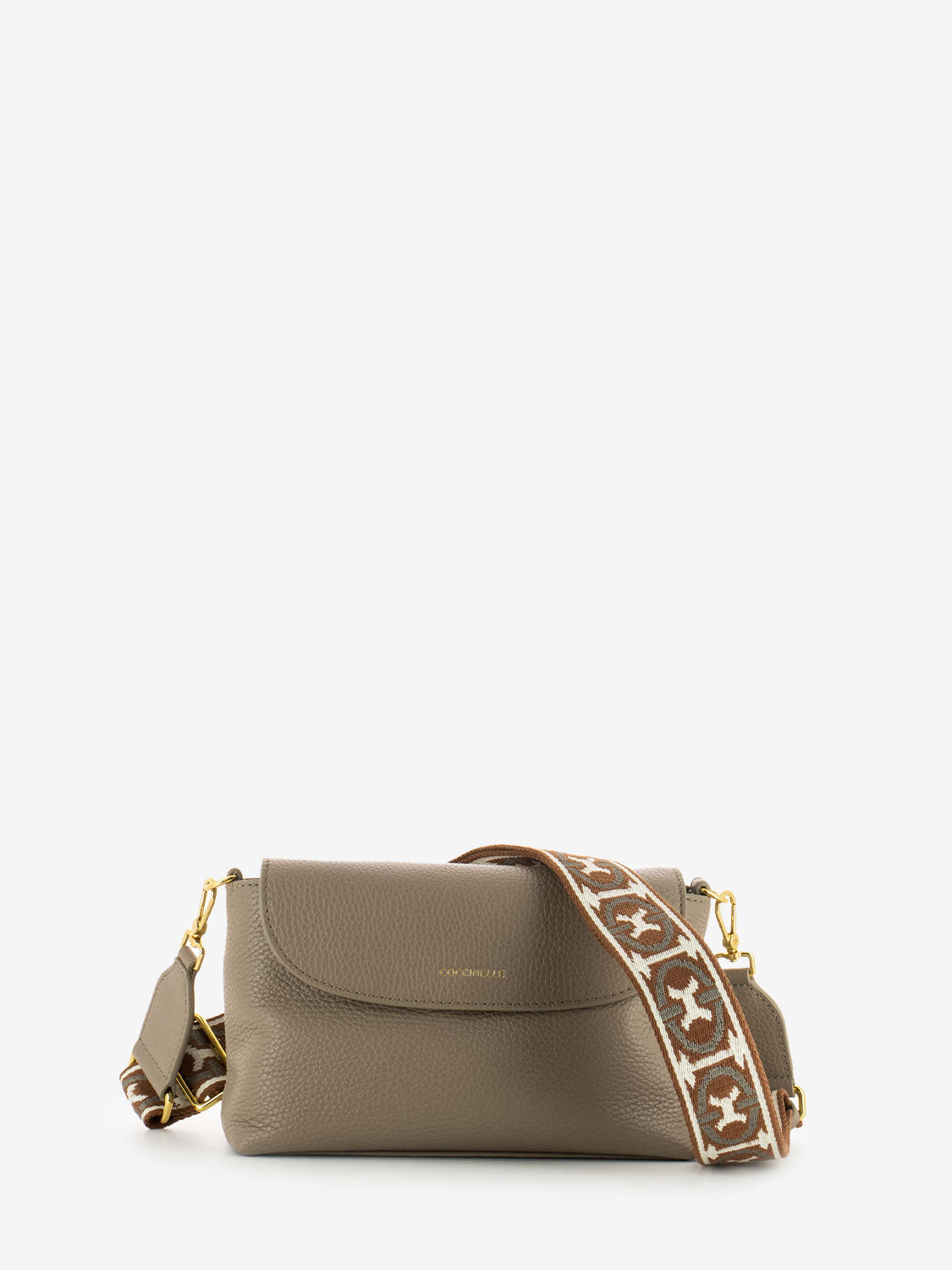 Borsa piccola a tracolla warm taupe