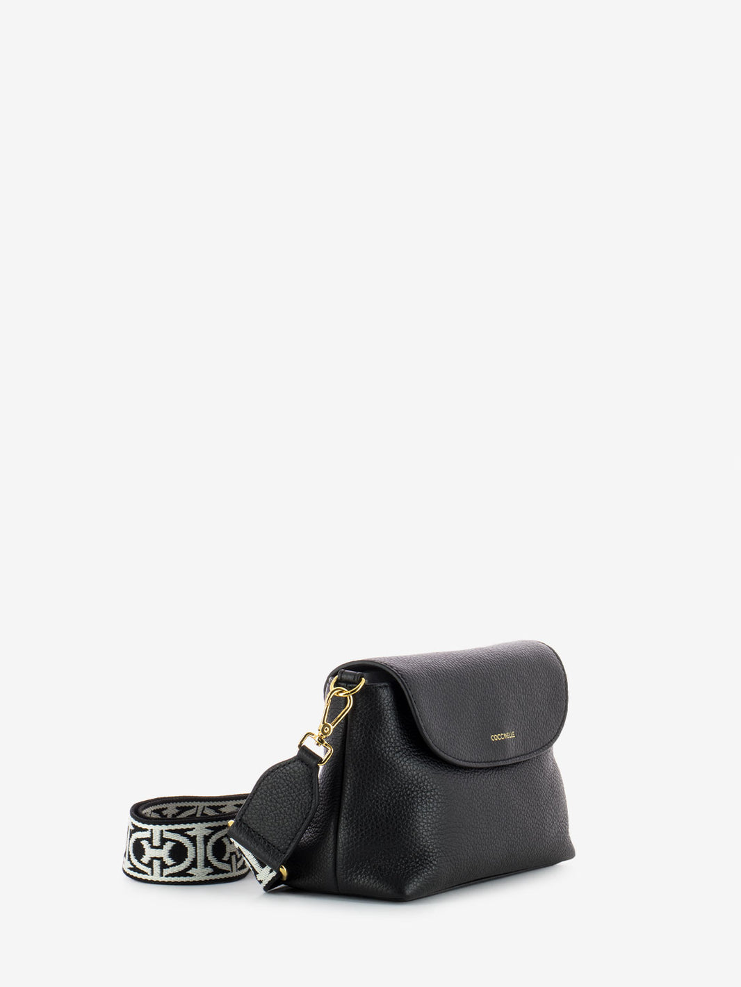 Borsa piccola a tracolla leather noir