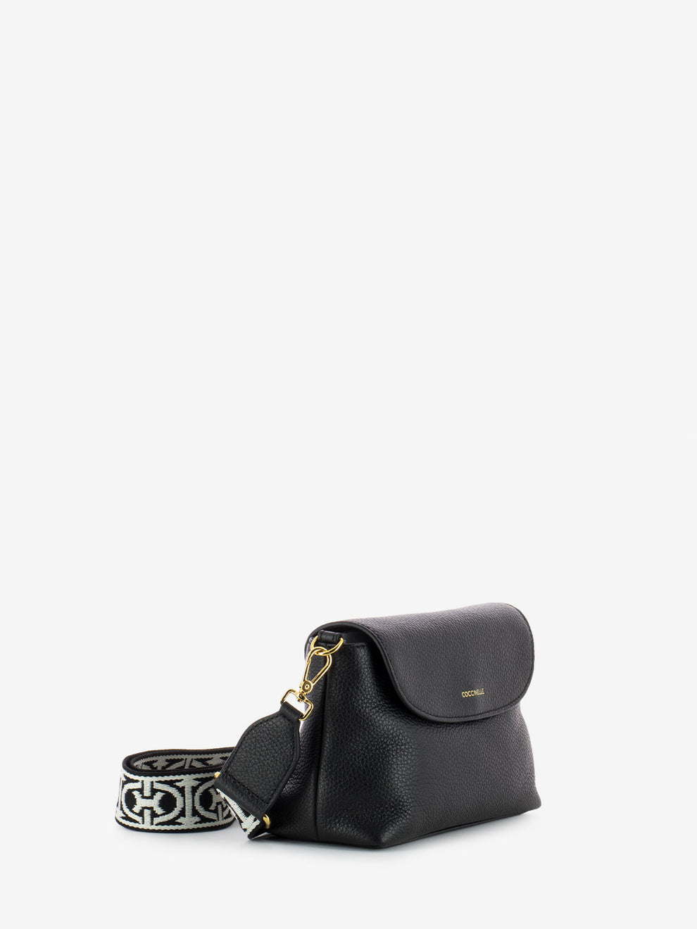 Borsa piccola a tracolla leather noir