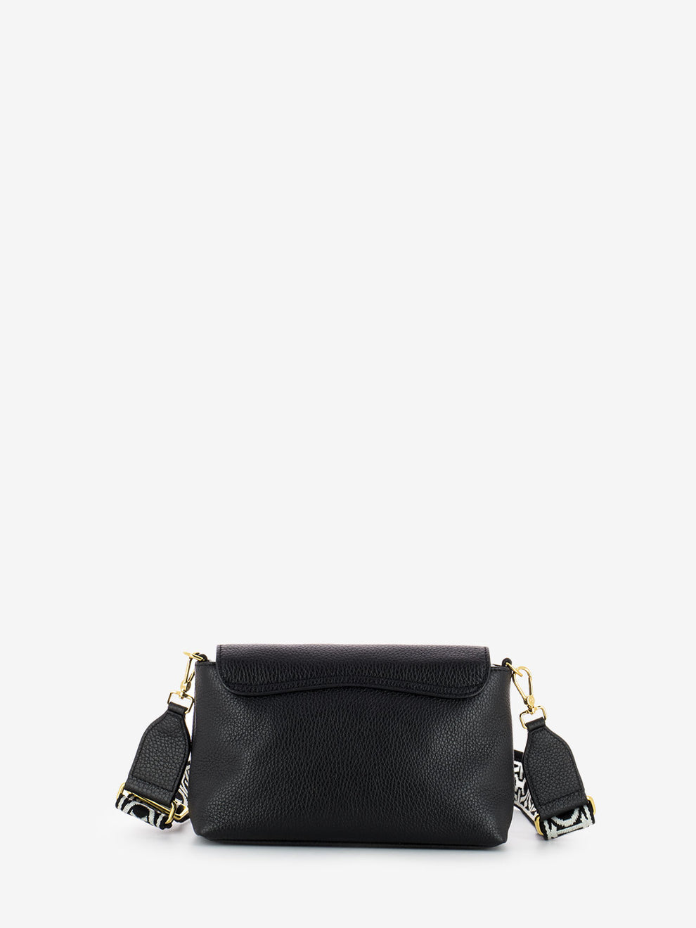Borsa piccola a tracolla leather noir