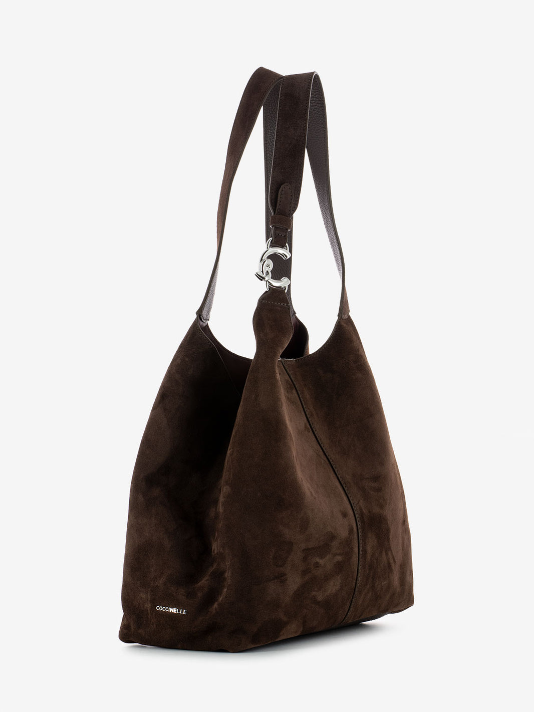 C-Easy Suede Borsa hobo brunette