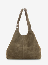 C-Easy Suede Hobo Bag Warm Taupe
