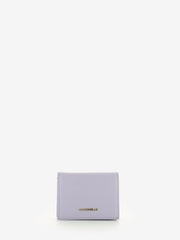 COCCINELLE - Card holder grained leather lavender