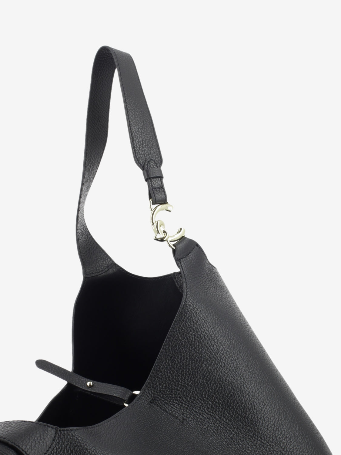 Handbag C-Easy large leather noir