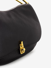 COCCINELLE - Handbag in pelle martellata nera