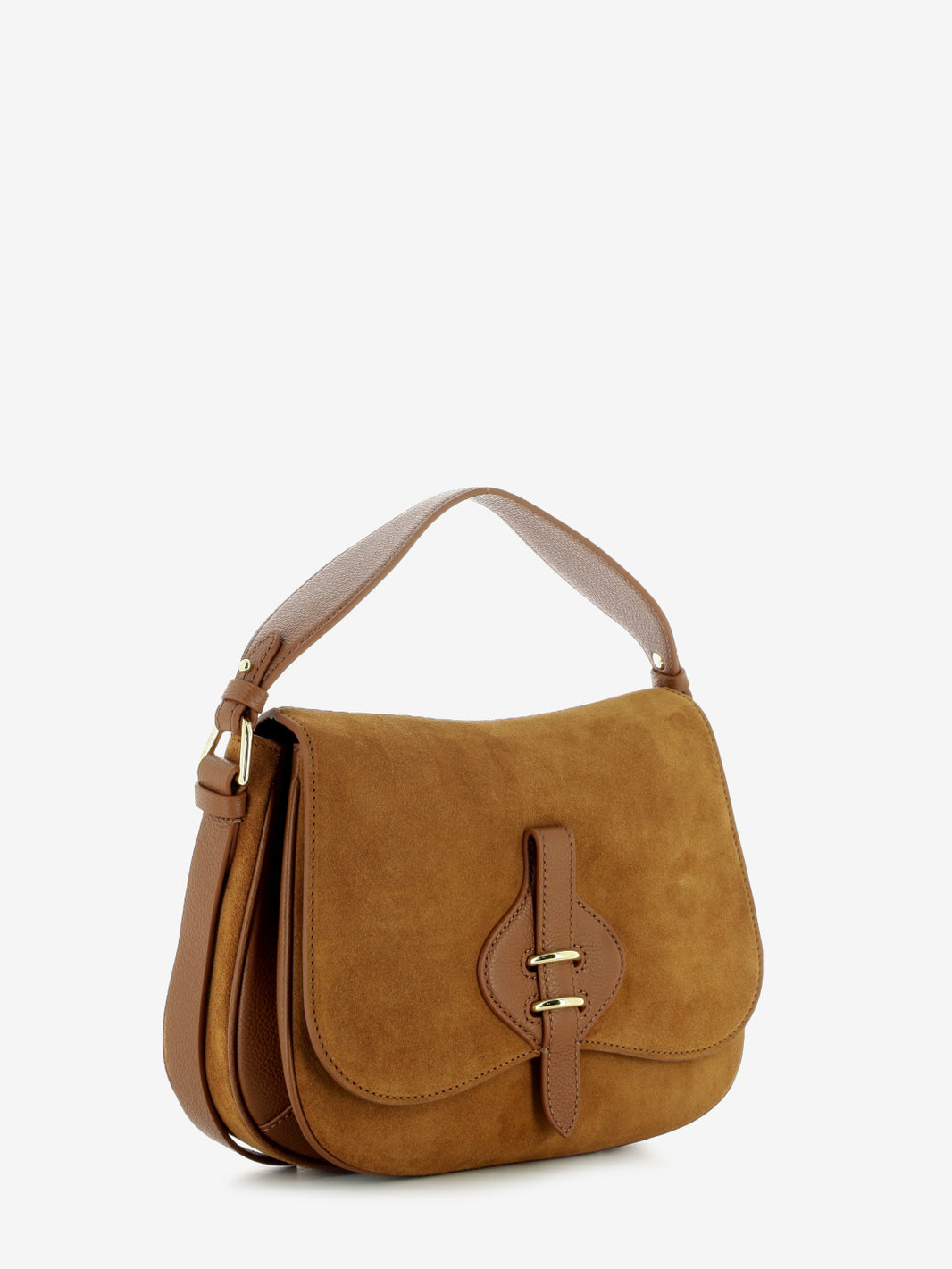 Handbag Mavery medium cognac