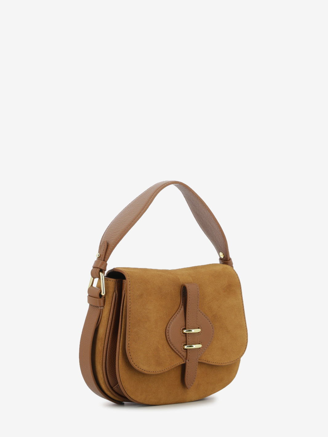Handbag Mavery small cognac