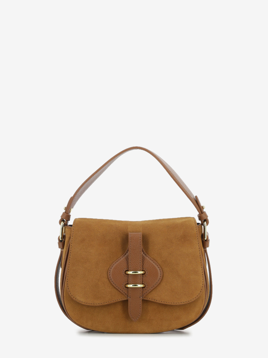 Handbag Mavery small cognac