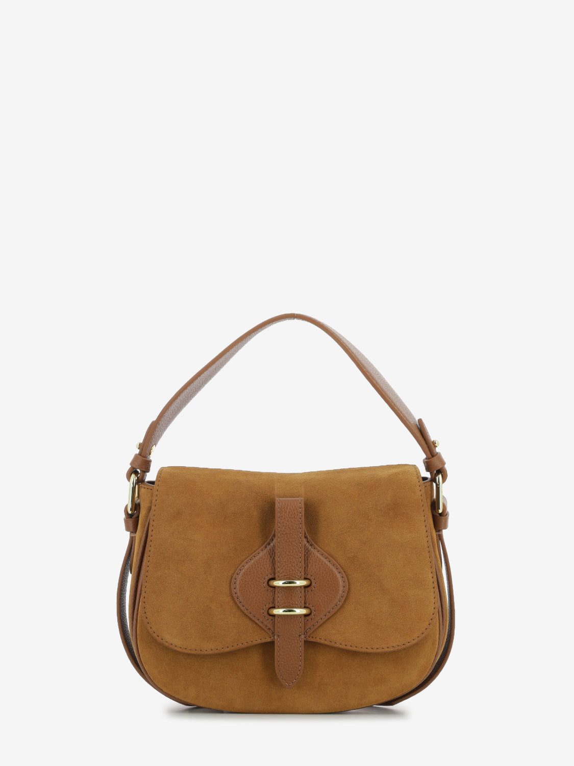 Handbag Mavery small cognac